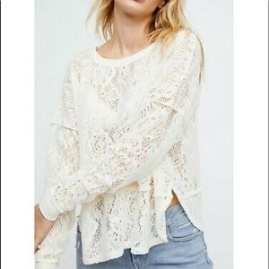 Free People
Not Cold In This Lace Top